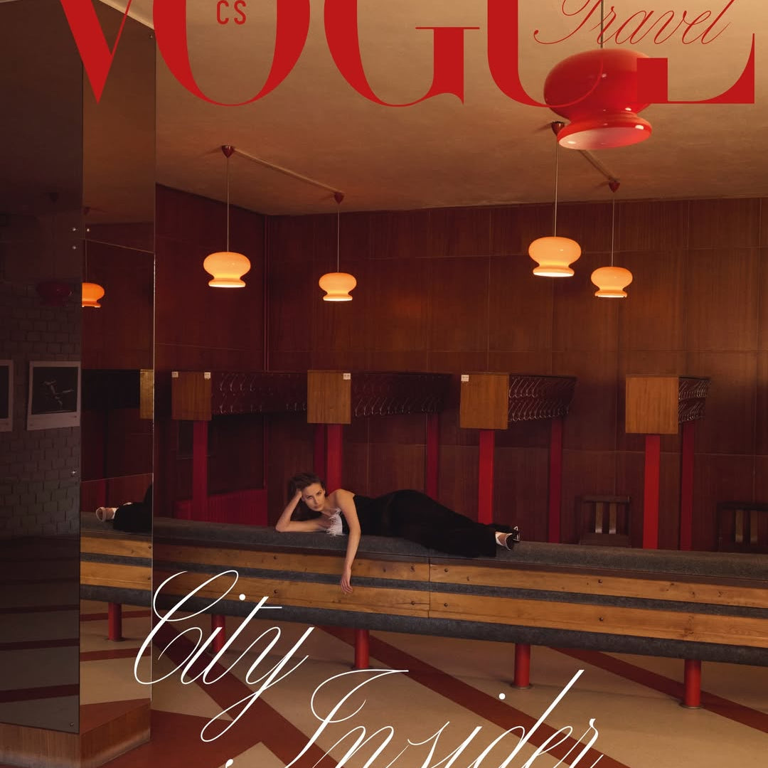 Andreas Moskin на обкладинці Vogue Czechoslovakia
