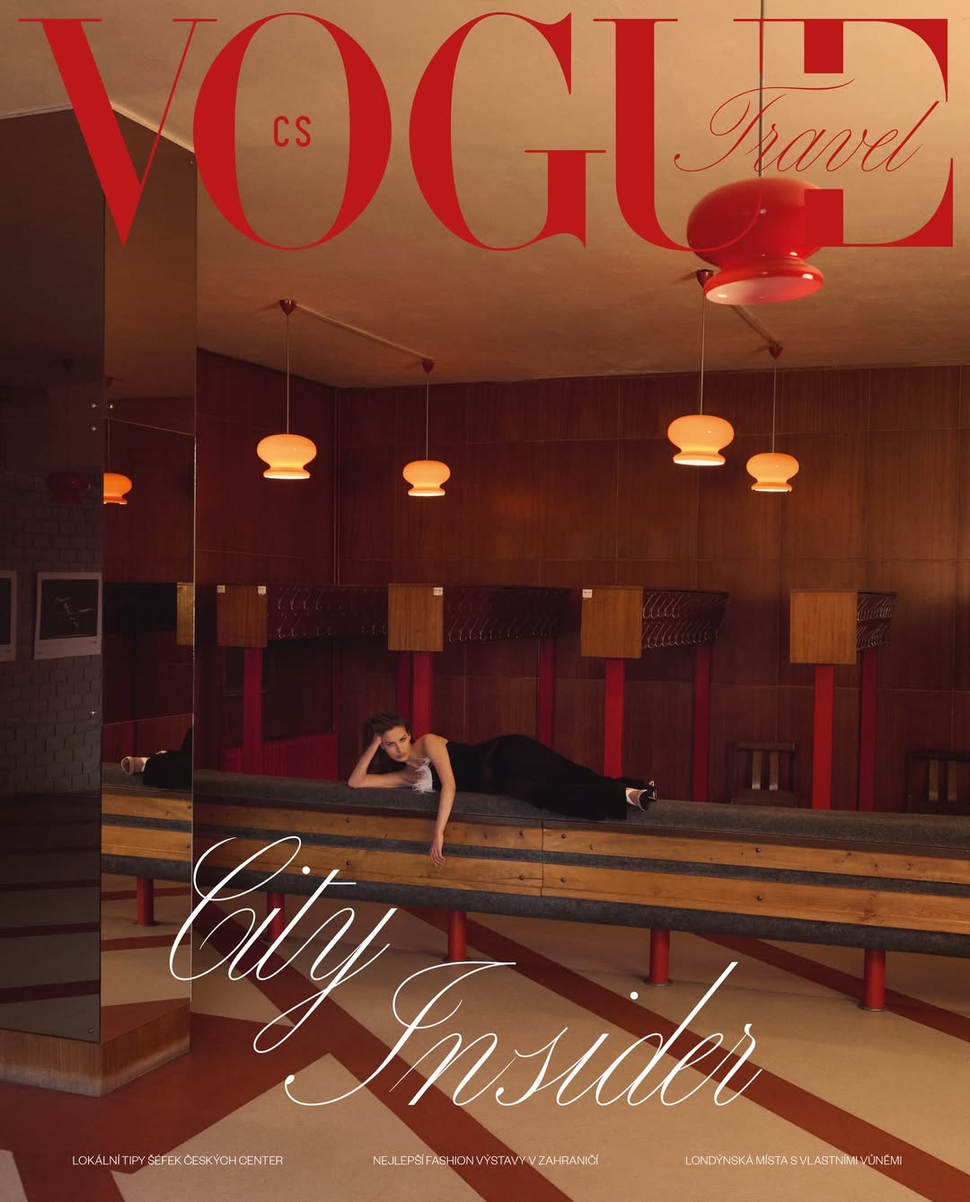 Andreas Moskin на обкладинці Vogue Czechoslovakia