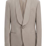 Beige Tuxedo with Shawl Lapel