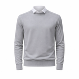 Джемпер чорний чоловічий із котону