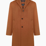 Пальто із вовни гірчичне чоловіче