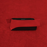 Scarlet Satin Clutch