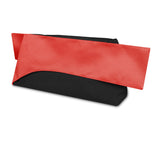 Scarlet Satin Clutch