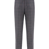 Штани сірі у клітинку чоловічі