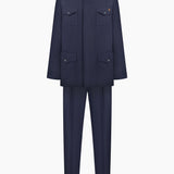 Men’s Blue Safari Suit