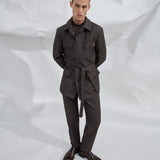 Костюм-сафарі у коричневому кольорі чоловічий