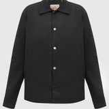 Men’s Dark Grey Casual Pinstripe Suit