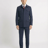 Men’s Blue Safari Suit