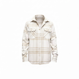 Men’s Cotton Check Shirt Jacket