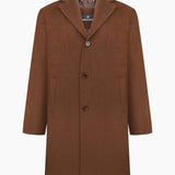 Пальто чоловіче коричневе