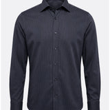 Refined Formal Stripe Corduroy Shirt Andreas Moskin