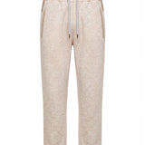 Sophisticated Beige Jogger Sweatpants Andreas Moskin