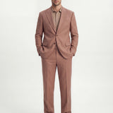 Elegant Brown Designer Trousers AM Signature