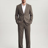 Elegant Taupe Designer Jacket AM Signature Andreas Moskin