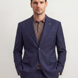 Elegant Navy Designer Trousers AM Signature Andreas Moskin